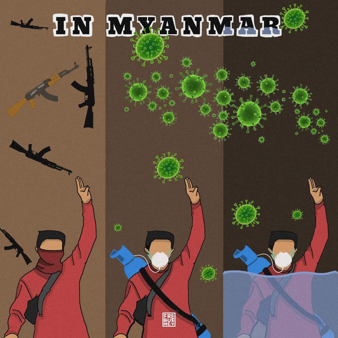 Holly8834's tweet photo. #WhatsHappeningInMyanmar 
#SaveMyanmar https://t.co/9axoeqYUgu