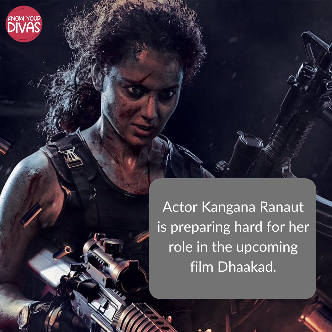 Dhaakad, touted to be a spy thriller, is being directed by Razneesh Razy Ghai and Kangana Ranaut will be seen playing the role of an officer named Agent Agni in the movie.
.
.
.
.
.
#kanganaranaut #dhaakad #spythriller #razneeshrazyghai #officer #agentagni #divas #knowyourdivas