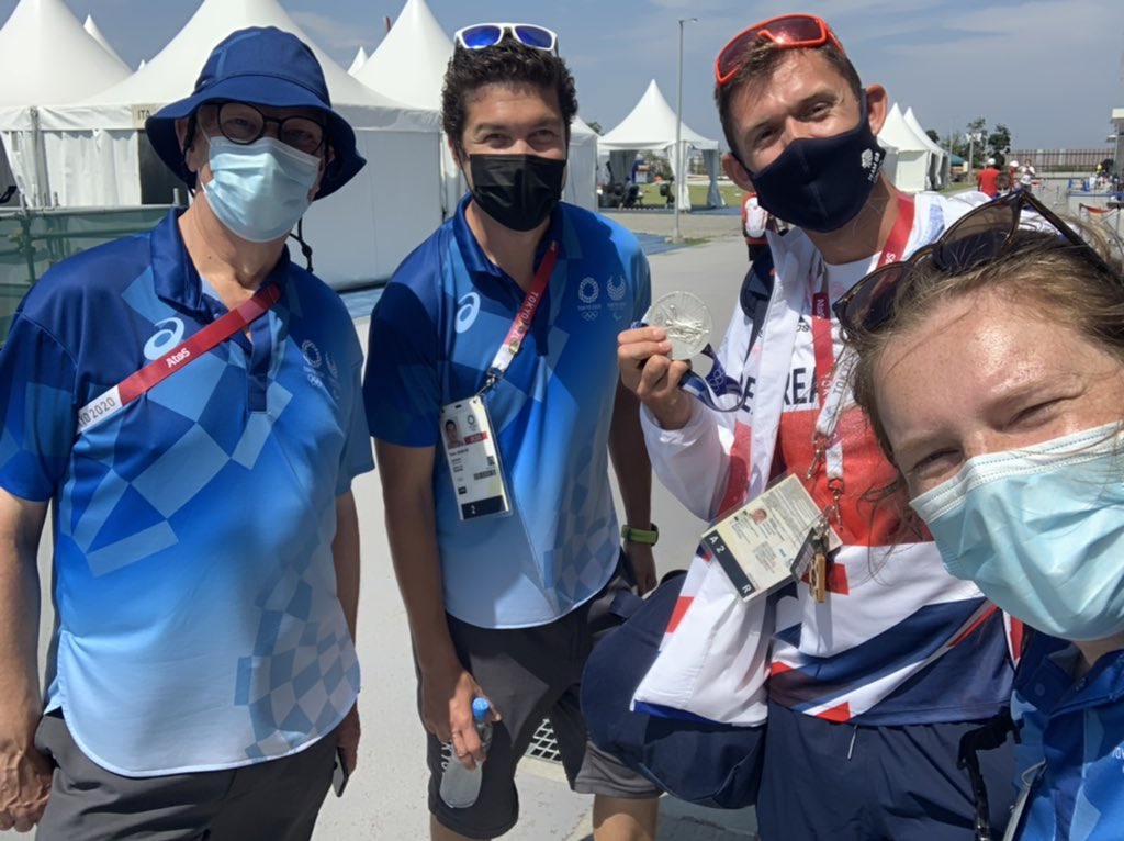 Team commentary also bumped into this guy too @jackbeaumontt 🤩🥈 (<a href="/prk_beaumont/">Peter Beaumont FRGS OLY</a> <a href="/HPParenting/">HP Parenting</a> one for you 😇)