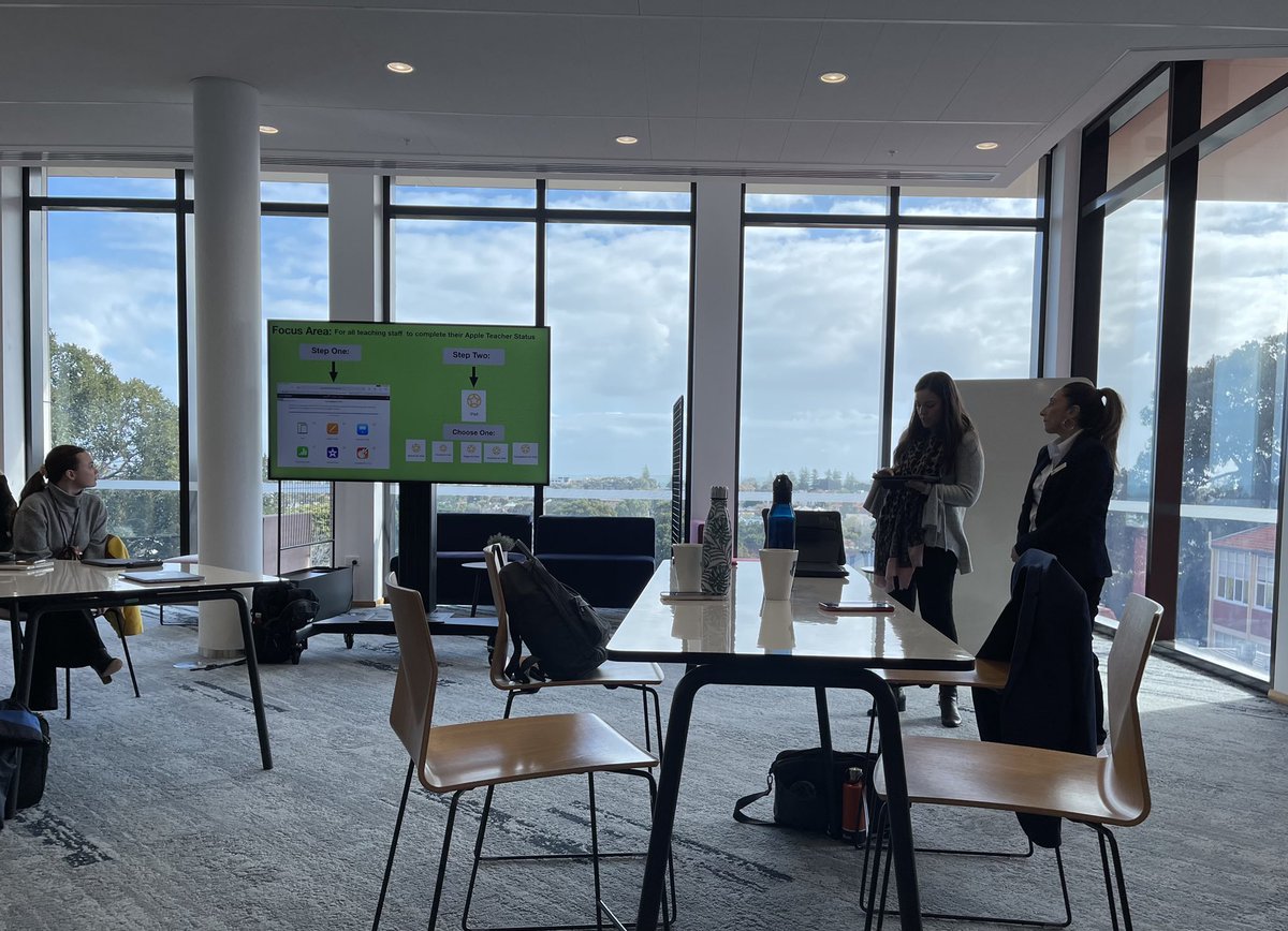 HartleyTash's tweet photo. What a wonderful experience presenting at the @AppleEDU Learning Institute with @BeninoManuela @StJeromesPS, @CatholicEdWA teachers and gurus @McGurkShane and @MathXTC! 🍎 https://t.co/wVv82UV1Ji