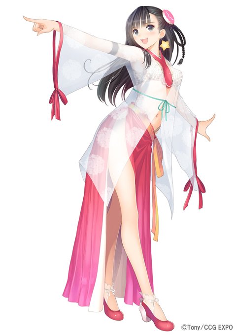 茈綾2016年春バージョン #茈綾 #CCGEXPO #CCG https://t.co/EtJWf52C7c 