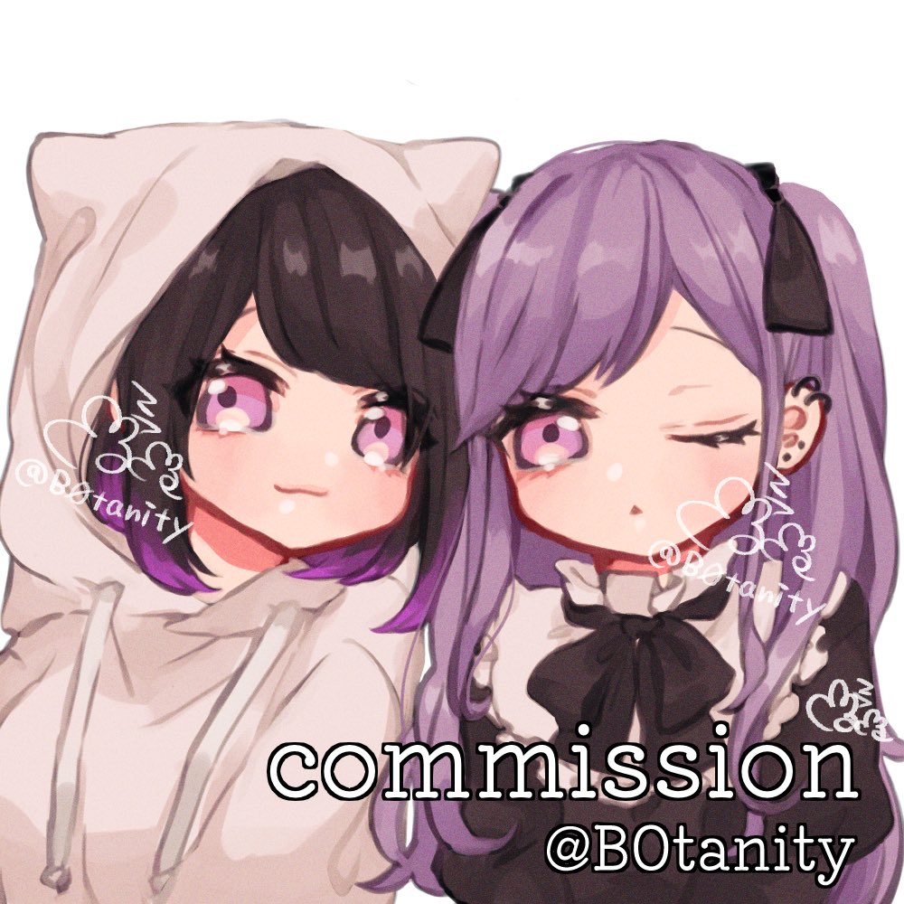 イラスト受付】挿絵/ペア画/夢絵/他【有償依頼】