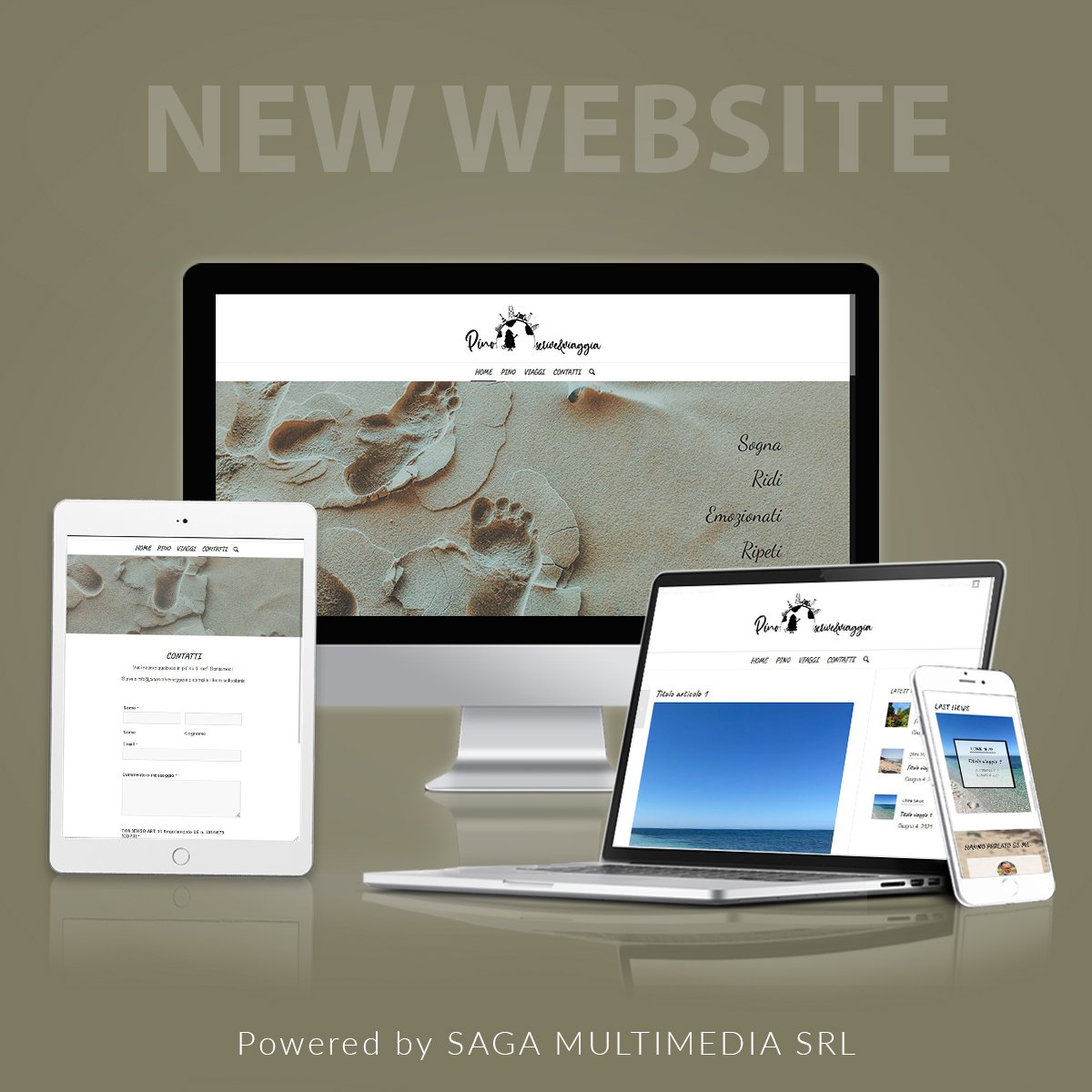 SaGa_Multimedia's tweet image. Realizzazione Blog per "Pino scrive &amp;amp; viaggia" e creazione logo.

#blog #travel #travelblogger #graphic #graphicdesign #designer #logo #sagamultimedia #logodesign #trip #world #new #last #work #grafica #viaggimentali #viaggi #terreni #online #OnlineNOW 

sagamultimedia.it/2021/07/27/rea…