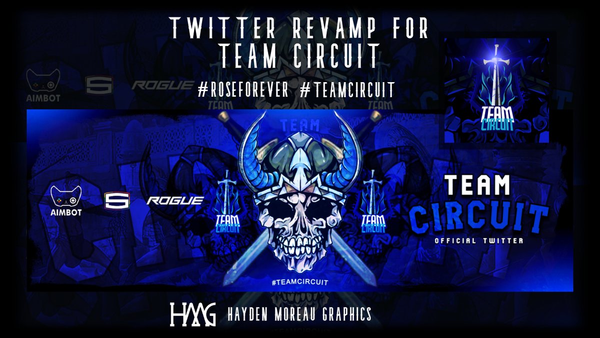 hmgraphicsnz's tweet image. Revamp for @TeamCircuitGGs | A little something for my other team #teamcircuit #roseforever All Likes and RT&apos;s are Appreciated! #CircuitHMG #roseHMG