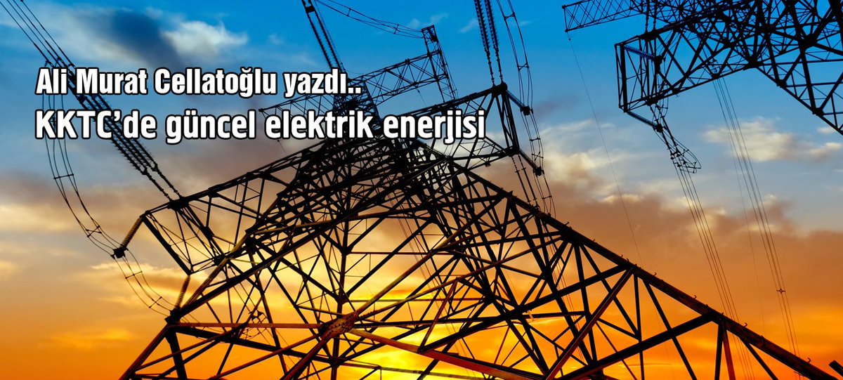 EnerjiKıbrıs - Ali Murat Cellatoğlu  yazdı: KKTC’de güncel elektrik enerjisi

bit.ly/3f4byzy