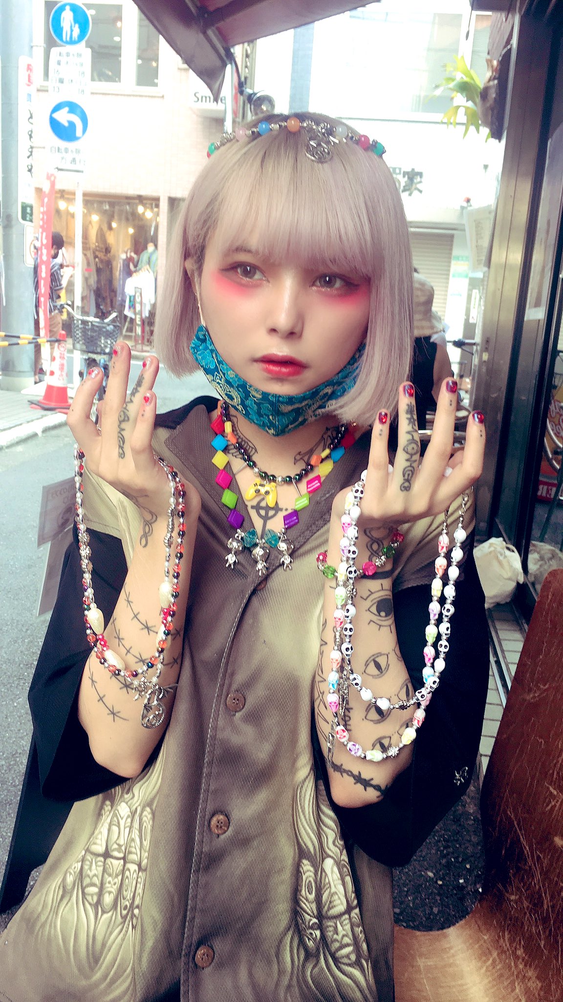 4s4ki ハンドメイドブレスレット SAD15mg 4s4ki logo bangle[v1] | 4s4ki | VICTOR ONLINE STORE