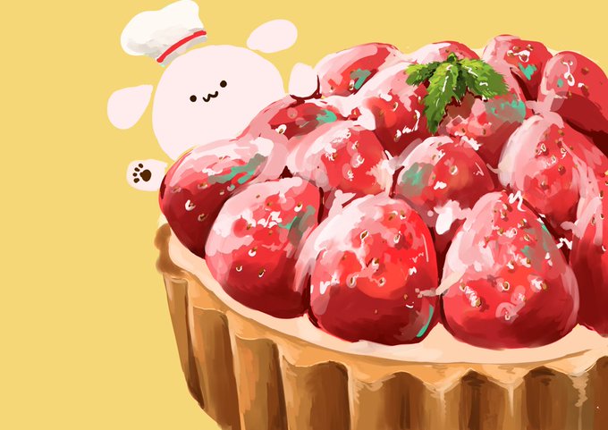 いちごタルトのtwitterイラスト検索結果