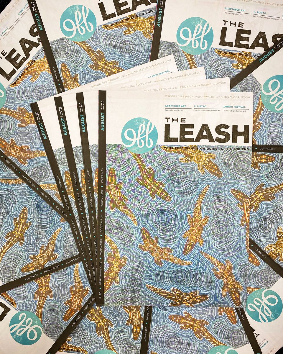 Well, hullo gawjus! The August edition of #otlmag has hit the streets, featuring a beautiful work by Larrakia artist Natalie Quall in celebration of this year’s <a href="/DarwinArtFair/">Darwin Aboriginal Art Fair - DAAF</a>. Keep your eyes peeled for your free copy! 😍