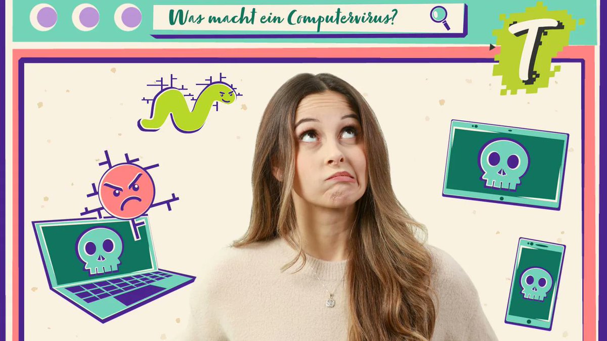 ch_kibs's tweet photo. Die Frage "Was macht ein Computervirus?" einfach und verständlich erklärt. 

#kibsaktuell #kibsunterricht #kibsbildung

https://t.co/SYtCyFQTGr https://t.co/MYCtd3KLw8