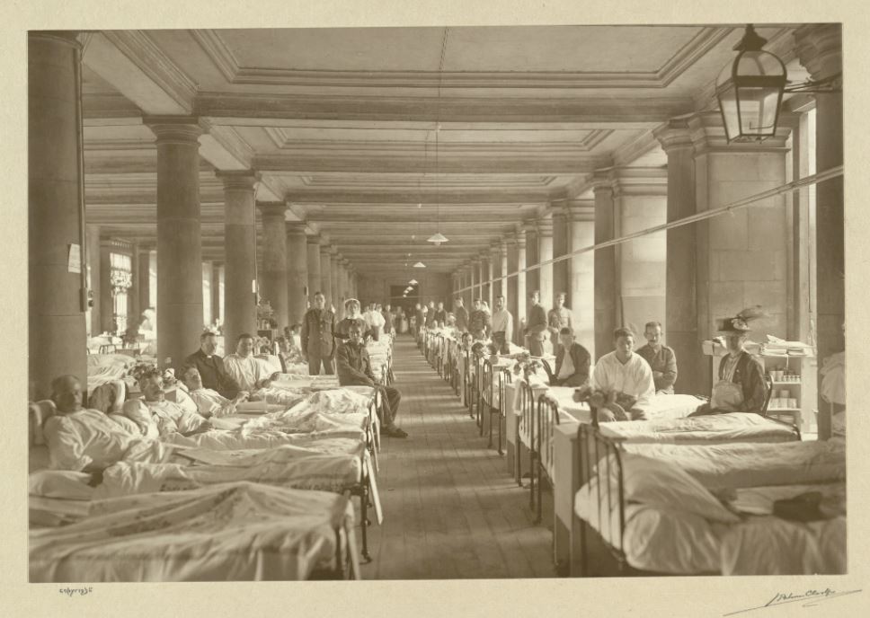 TrinCollLibCam's tweet photo. World War I officially began #otd in 1914. A series of posts published on our blog in 2014 examines the impact it had on #TrinityCam, and constitutes a precious historical resource combining photos, documents and written accounts from that time. Browse at https://t.co/P36HIkfHhA. https://t.co/8zrjVwSYw7