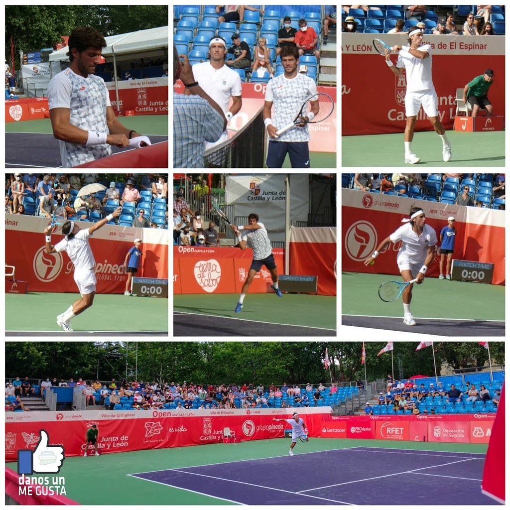 elespinar_org's tweet photo. Feliciano López elimina a Sánchez Izquierdo y ya está en segunda ronda del Open Castilla y León Villa de El Espinar
https://t.co/m5BS3wP7Ow
#OpenCYL #TenisElEspinar
#tenis #moda #tennis #nike #shoes #tenismasculino #atp #atpchallenger #atpchallenger… https://t.co/OQIi8pZWNf https://t.co/8wzgC8QLmX