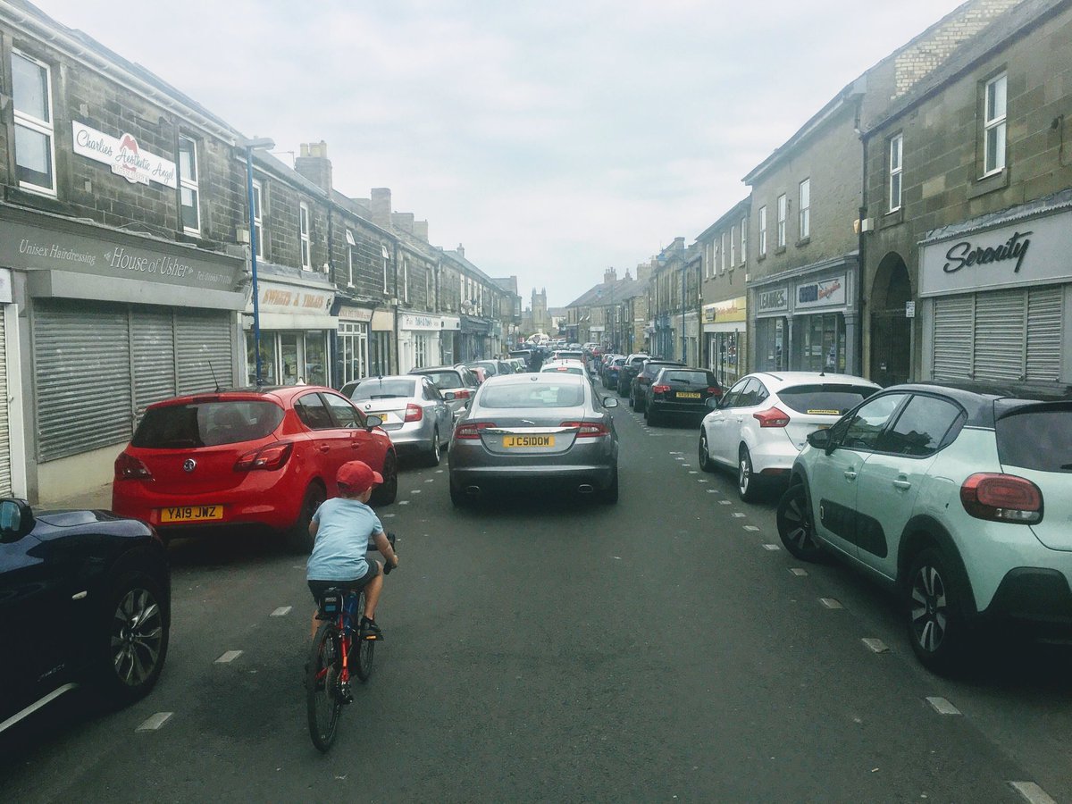 Ask a grown up what is wrong with this photo and they'll point to the child being on the road. Possibly the lack of helmet or hi-viz jacket. Ask a kid what's wrong with it and they'll tell you it's too many cars. It's time we listened to the kids 🌎