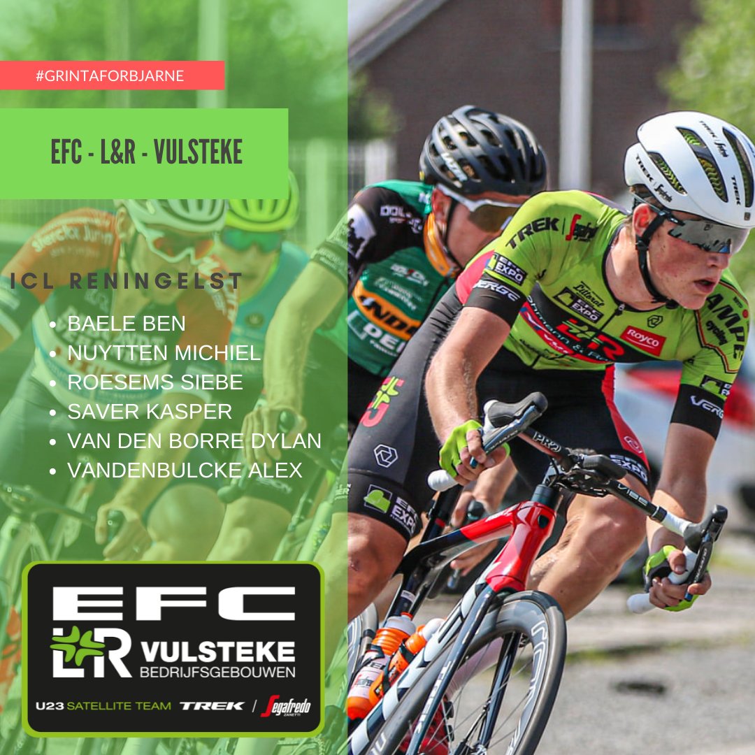 EFC_LR_VULSTEKE's tweet photo. 💥ICL RENINGELST 🏁
📆 29 juli 2021
#grintaforBjarne
#talentdevelopment https://t.co/aaZGsiYK14