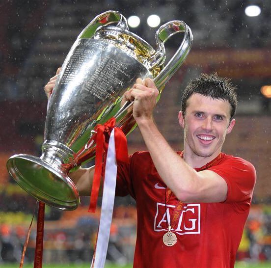 A very happy birthday to Michael Carrick!

He\s won it all!   