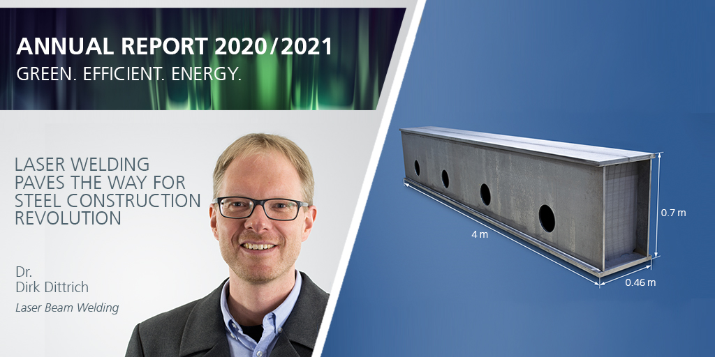 FraunhoferIWS's tweet photo. Dirk Dittrich & his team are revolutionizing the #steel #construction industry with advanced laser multi-pass narrow-gap #welding #MPNG. It joins thick-walled sheet metal cross-sections completely from one side, saving costs & time: https://t.co/acblpXQSRF
#lightatwork #science https://t.co/YFJG9I9yAe