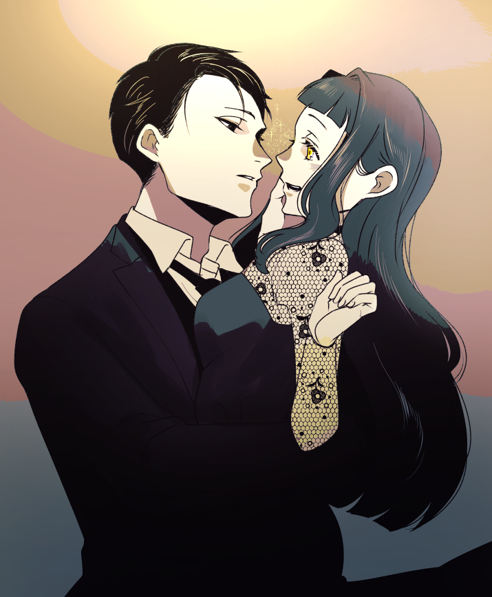 @KATANAGAMI_kabe 
わかんないんだよな距離感が
(だっこもキスもデートもおそろっちも一緒の布団で練るもあるのにすけべな事も恋愛感情もないバディ) 