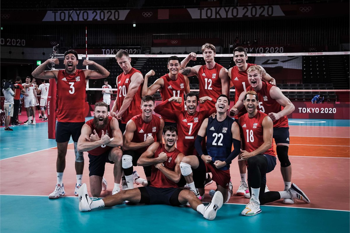 USA Volleyball (@usavolleyball) on Twitter photo The U.S. Men 🇺🇸 stayed tough and battled to a 3-1 (25-14, 23-25, 25-14, 25-23) victory over Tunisia 🇹🇳! 💪 #TokyoOlympics #Tokyo2020
Match recap, full schedule and see what Head Coach John Speraw and <a href="/MChristenson11/">Micah Christenson</a> had to say afterwards: go.usav.org/72821MNT The U.S. Men 🇺🇸 stayed tough and battled to a 3-1 (25-14, 23-25, 25-14, 25-23) victory over Tunisia 🇹🇳! 💪 #TokyoOlympics #Tokyo2020
Match recap, full schedule and see what Head Coach John Speraw and <a href="/MChristenson11/">Micah Christenson</a> had to say afterwards: go.usav.org/72821MNT