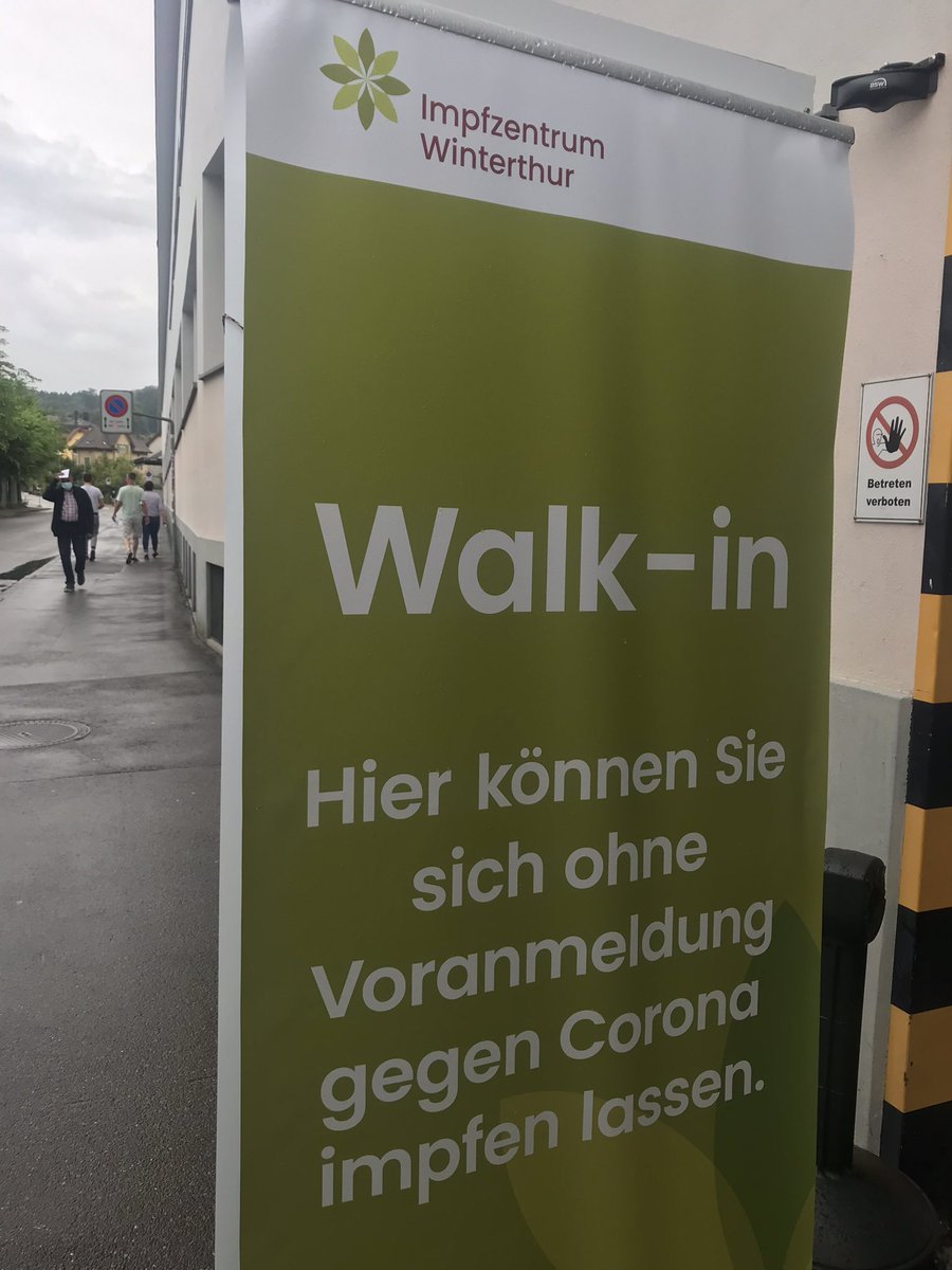 thomasbalderer's tweet image. Jetz einfach „Hineingehen“ und sich die Impfung holen. Nicht mal anstehen muss man! 👌😎  @IZWinterthur #ImpfenRettetLeben #Covid_19 #ImpfenSchuetzt #DeltaVariante #Covid