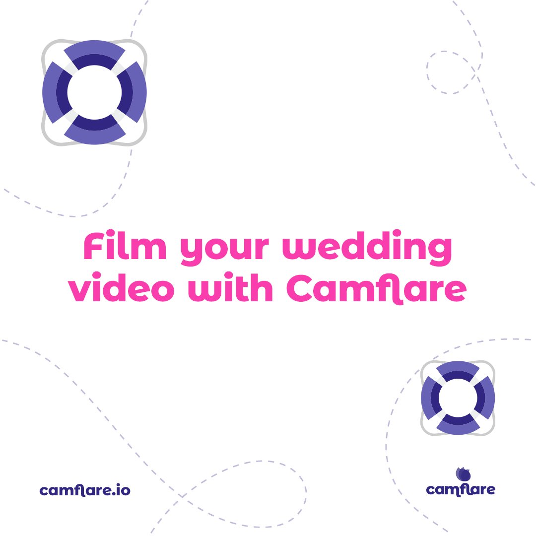 camflareapp's tweet photo. We're thrilled weddings are able to get ahead again this Summer! 👰🍾 If you're looking for a fab way to make a really personal video from all your guests, check out our blog post👉 https://t.co/RWZRYRIQOr https://t.co/pXegxCSwrY