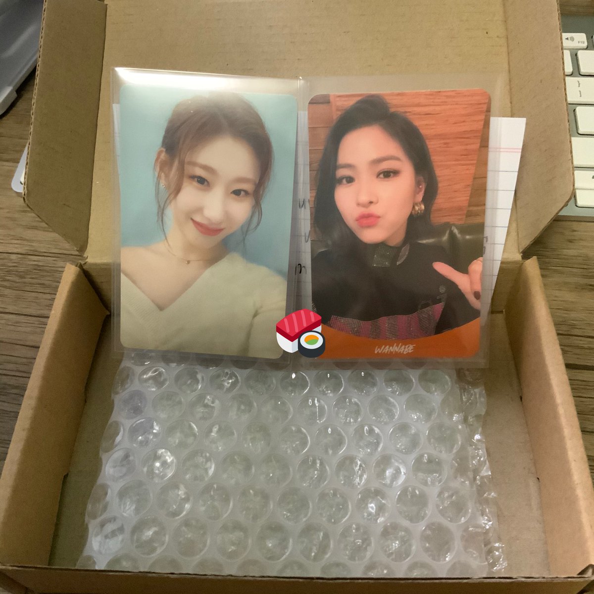 josushicart's tweet photo. #josushi_mail 💌 ‧₊˚ ‧
First itzy budol came home today! 🥰 Thank you, @yunahttps for the secured packaging and smooth transaction💗 #ynhttp_proofs #dendenrealnareal https://t.co/6BHA3A6Ejd