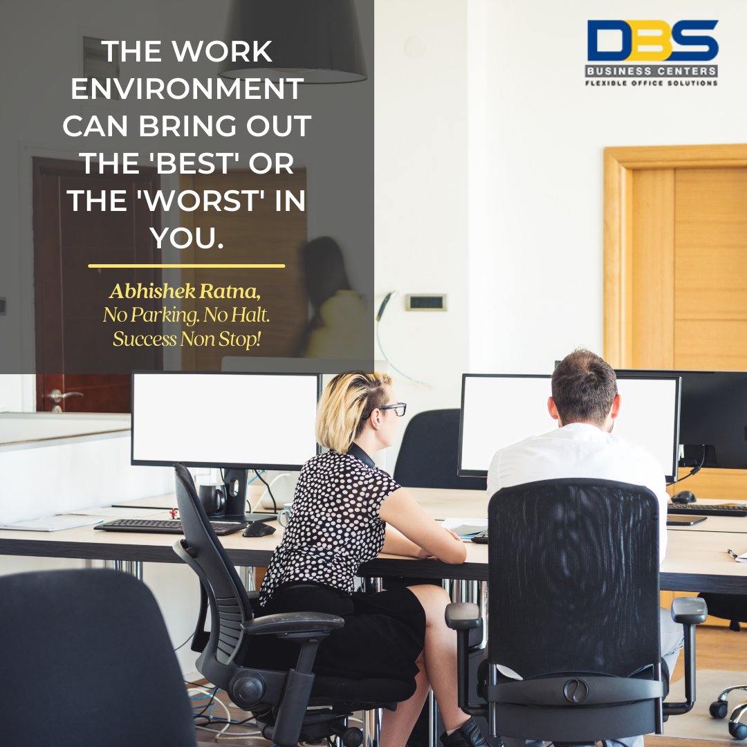 DBSworkspace's tweet photo. It’s about getting the finest workspace, best individuals, nurturing a creative environment & helping to find a way to innovate.
#inspiration #quoteoftheday #motivationalquotes #quote #positivevibes #success #inspirationalquotes #DBSbusinesscenters #DBSoffices #modernworkspaces https://t.co/RHRuiuRMPz