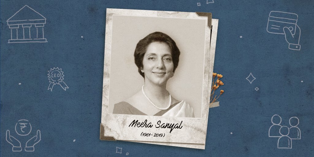 HDFCLIFE's tweet image. Gone but not forgotten, Meera Sanyal (15th October, 1961-11th January, 2019)

She personified grace &amp;amp; is an inspiration to our modern India. Embracing such inspirations we urge you to share with us a story of your lady of inspiration .
#TMPStories #SarUthaKeJiyo #TheMemoryProject