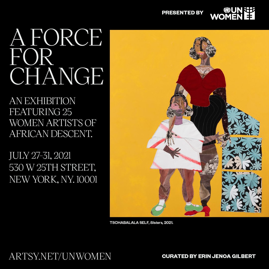 Africa House is delighted to support <a href="/UN_Women/">UN Women</a> and "A Force for Change," the first all-Black, all-women global selling exhibition and auction with proceeds benefiting Black women across the world and the participating artists.
Art Auction: July 16-30, 2021
artsy.net/auction/a-forc…
