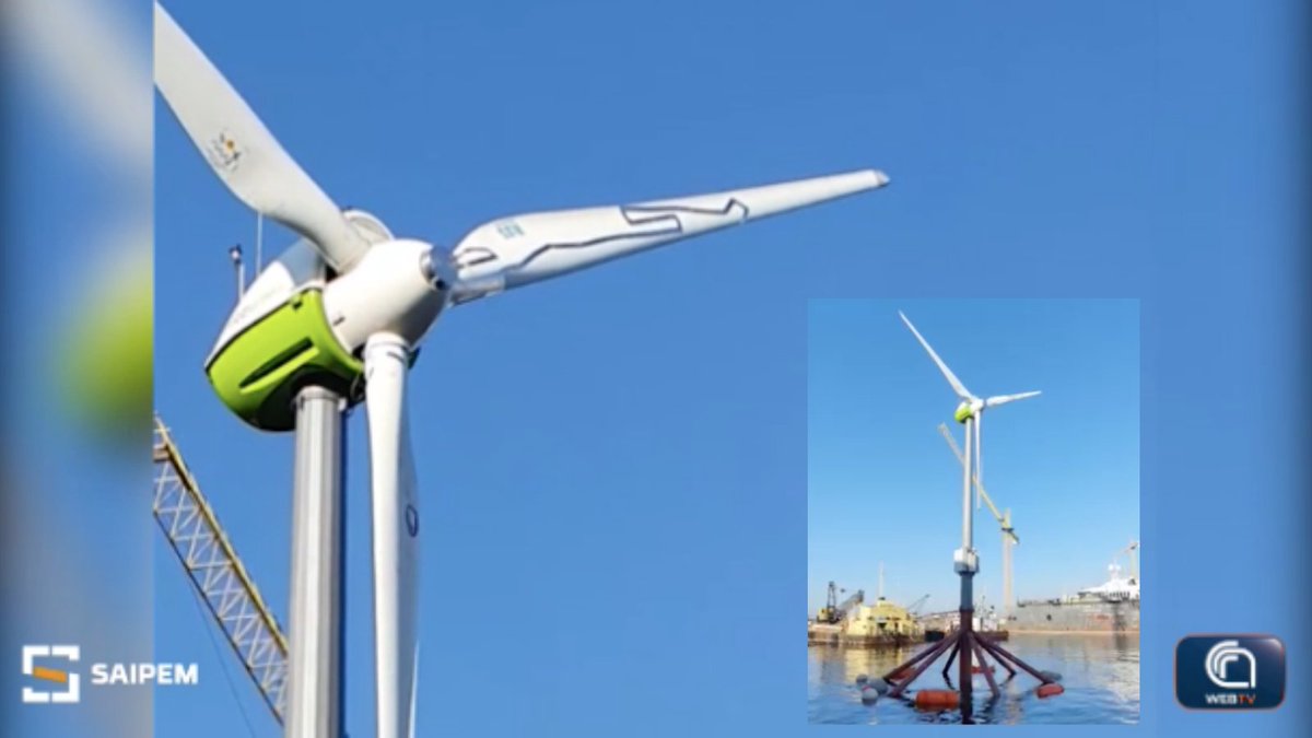 Varato in mare primo prototipo di #Hexafloat, l'innovativa piattaforma per turbina eolica galleggiante di #Saipem e costruita in scala 1:6.8 presso i cantieri navali Palumbo Shipyards nel porto di Napoli.
Vedi il time lapse della costruzione su #CnrWebTv📺
cnrweb.tv/innovativa-pia…