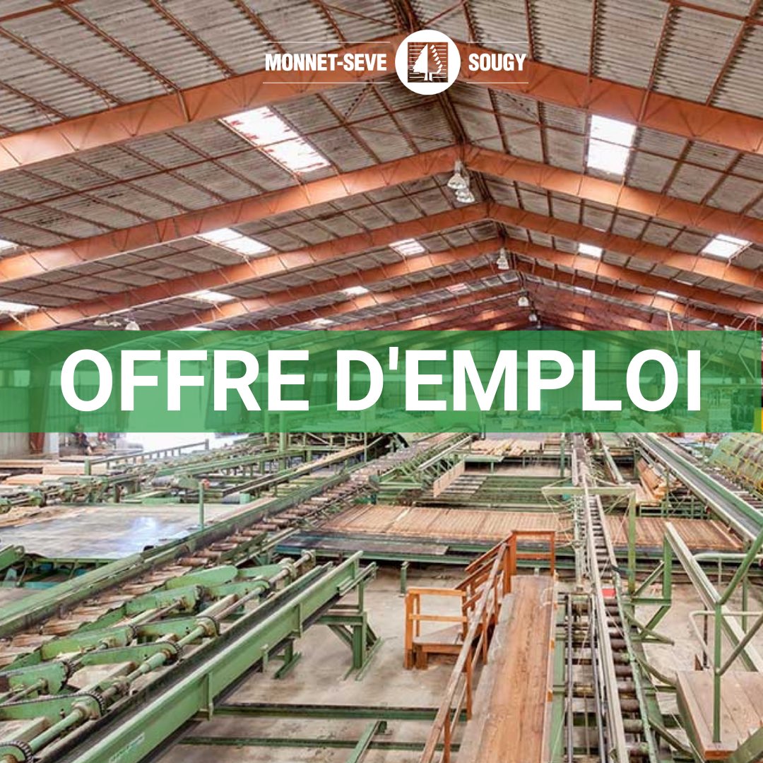 monnetsevesougy's tweet photo. " Nouvellement arrivée chez Monnet-Sève Sougy 🌲, l'équipe des Bois Ariégeois cherche à se renforcer !
Et si vous changiez de vie en Occitanie ? "
▶️ https://t.co/BgkExYwGni
#recrutement #offredemploi #boisariegeois #monnetsevesougy #techniciendemaintenance #NotreAvenirEnBois https://t.co/fazxf9TTG8