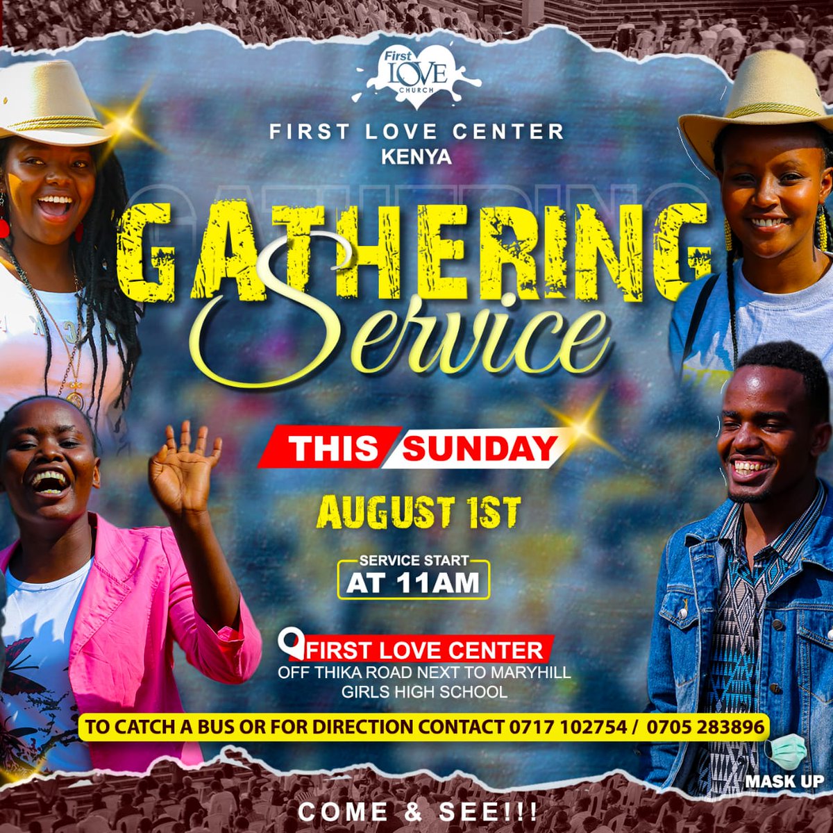 firstlove_kenya's tweet photo. The best part of the week is fellowship time.
Whenever we assemble together, we are inspired, blessed and happy.
We love worshipping and serving God together, and we would love to fellowship with you.
See you in church this Sunday!
#GatheringService
#firstlovechurch https://t.co/4ivLRPjA3N
