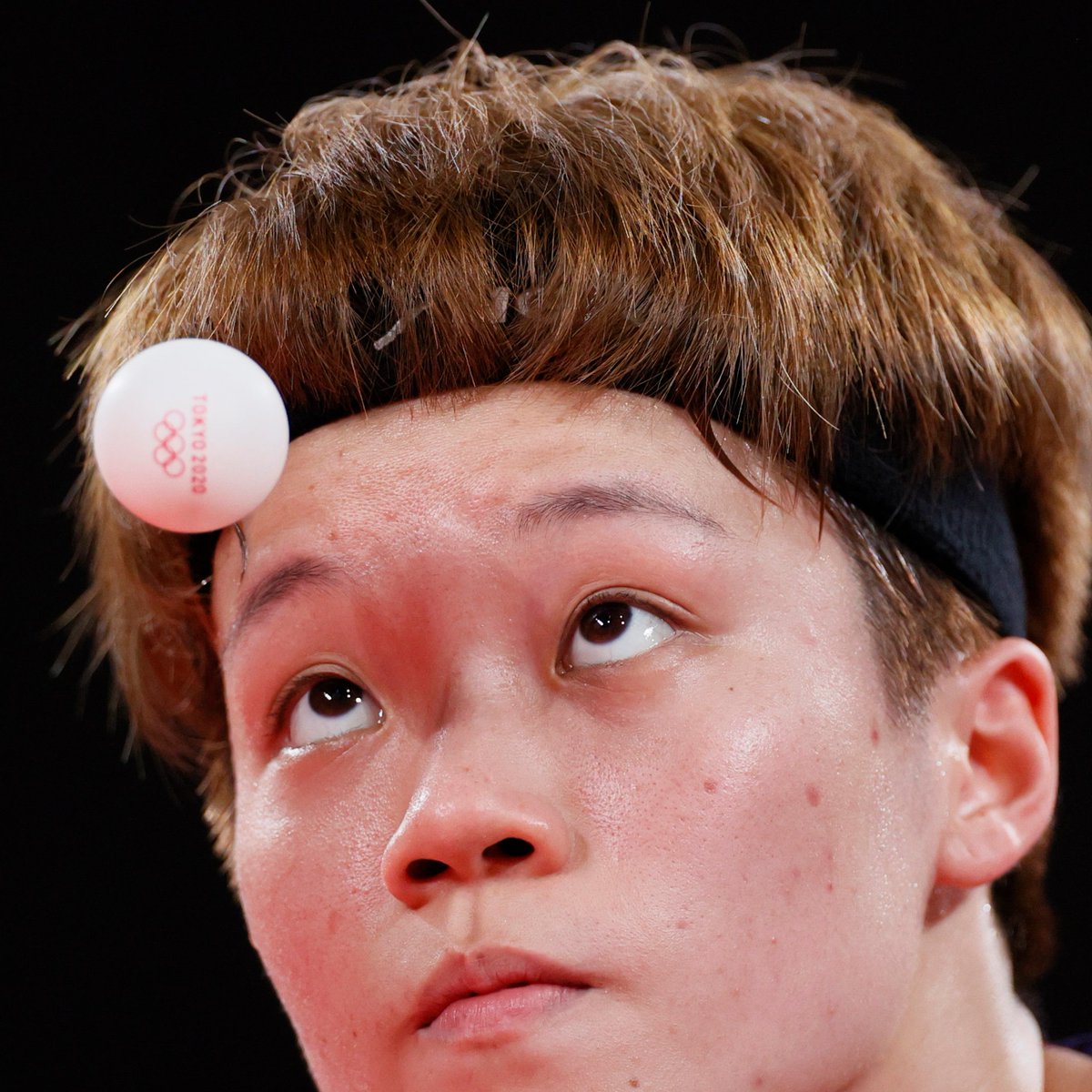 Olympics's tweet photo. Table tennis or mind control? 👀 https://t.co/qOJCuq4EgV