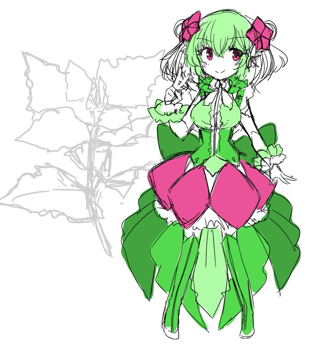 食べられる野草擬人化 のイラスト マンガ コスプレ モデル作品 2 件 Twoucan