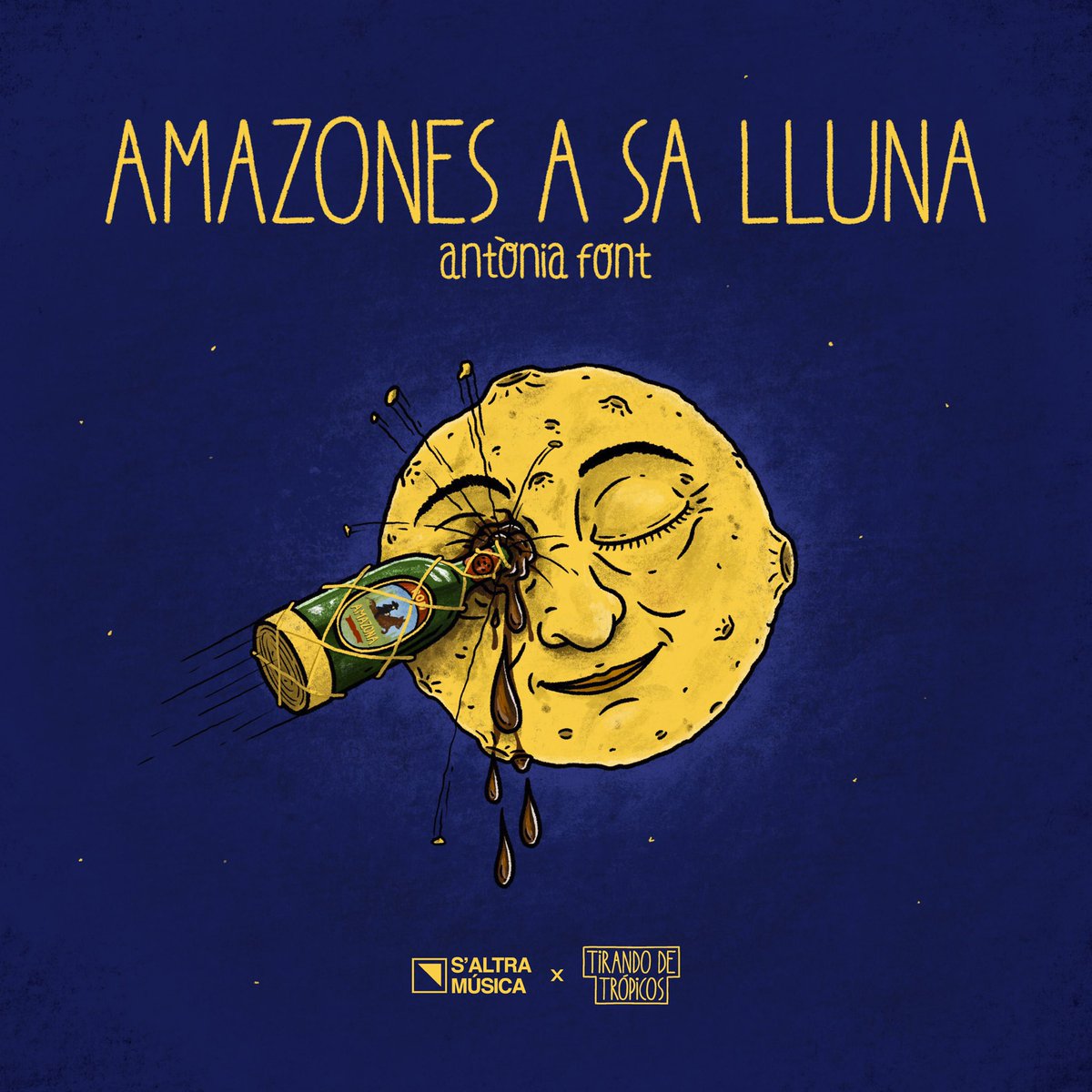 AMAZONES A SA LLUNA 
Una cançó d'<a href="/Antonia_Font/">Antònia Font</a> 

Per al segon número de <a href="/MusicaAltra/">S’Altra Música</a> 👈✨

#tirandodetropicos #illustració #antoniafont #amazonesasalluna #ronamazona #ronamazones #saltramúsica