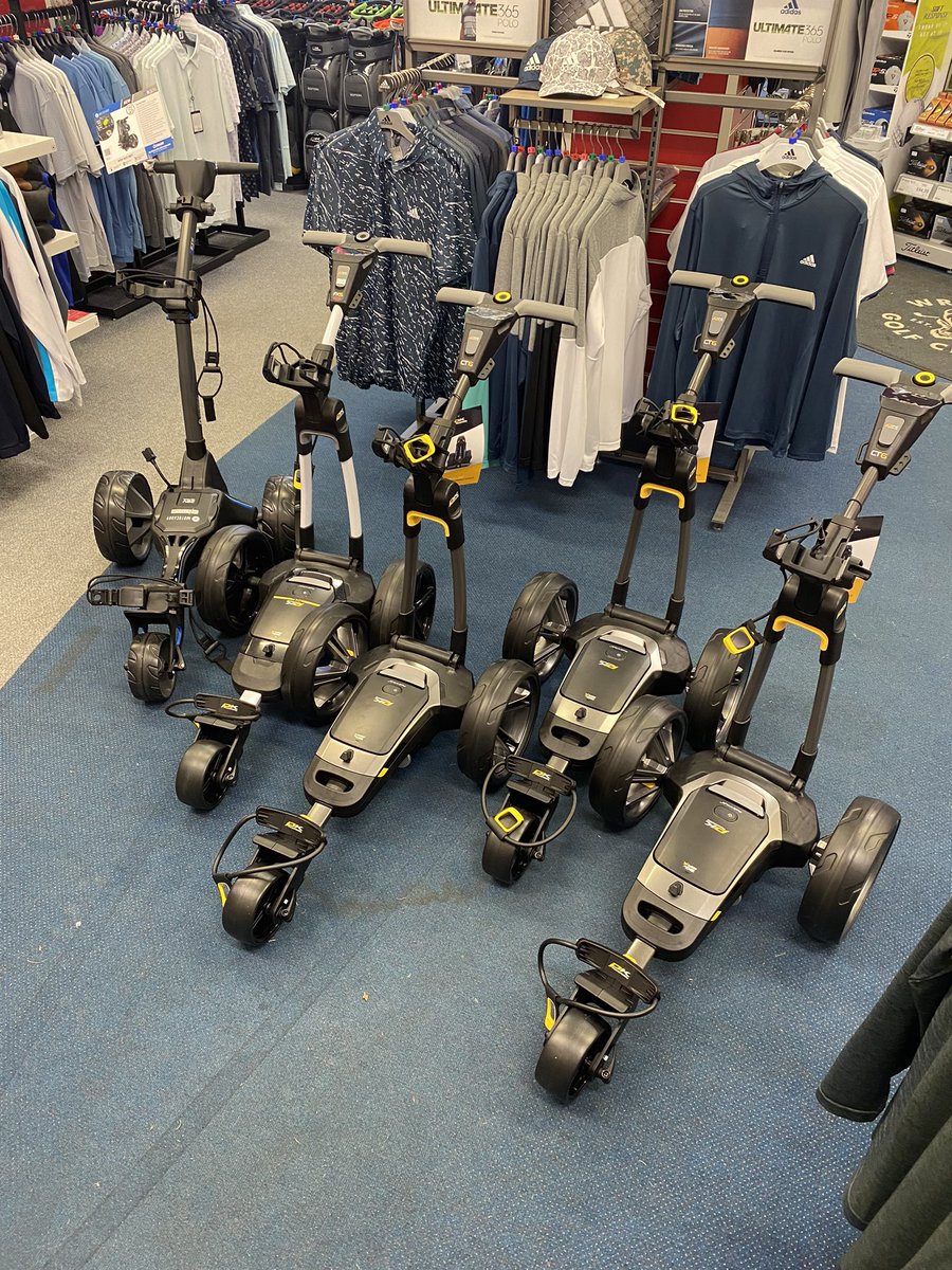 Electric trollies are back in stock!! We are delighted to finally have these all back in stock and ready to sell 🥳 but be quick are these aren’t going to be here long. To reserve yours drop us a message or call the shop on 01793766027 #electrictrolley #golftrolley #golf