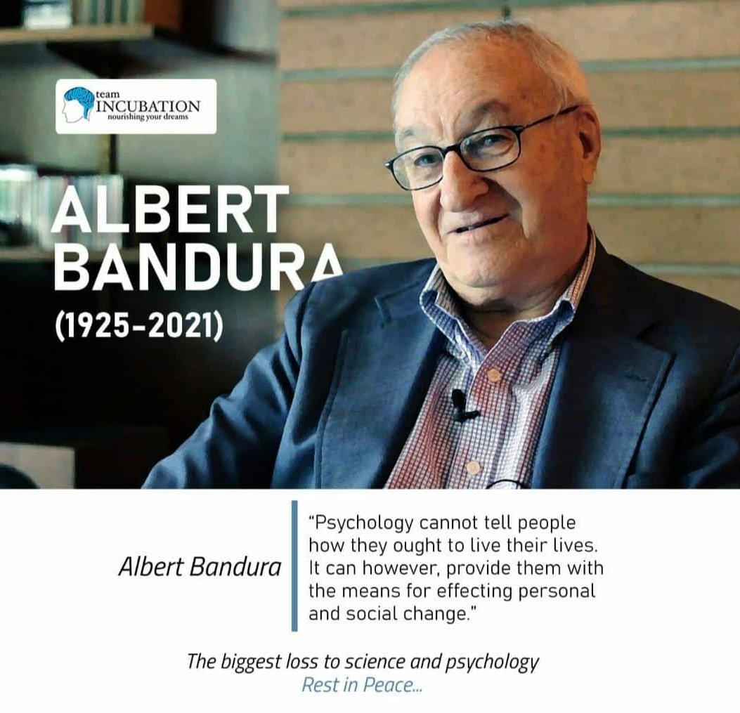 Albert bandura passed away