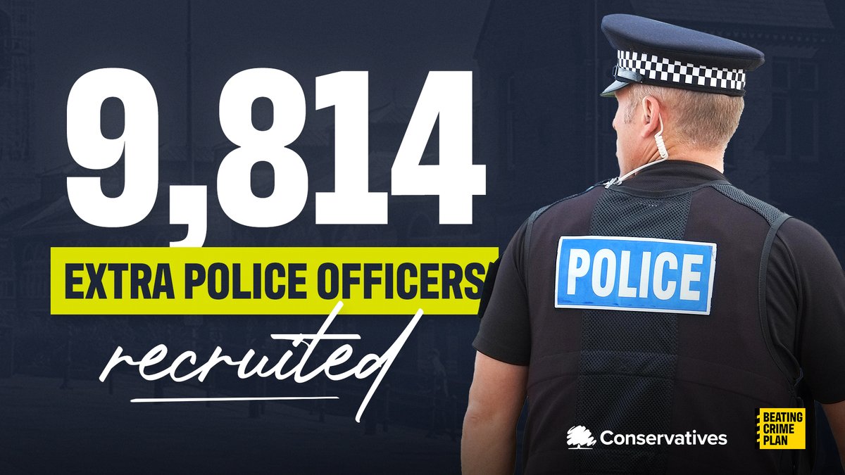 🚨 We are delivering on our promises, recruiting more police to keep our streets safe 🚨