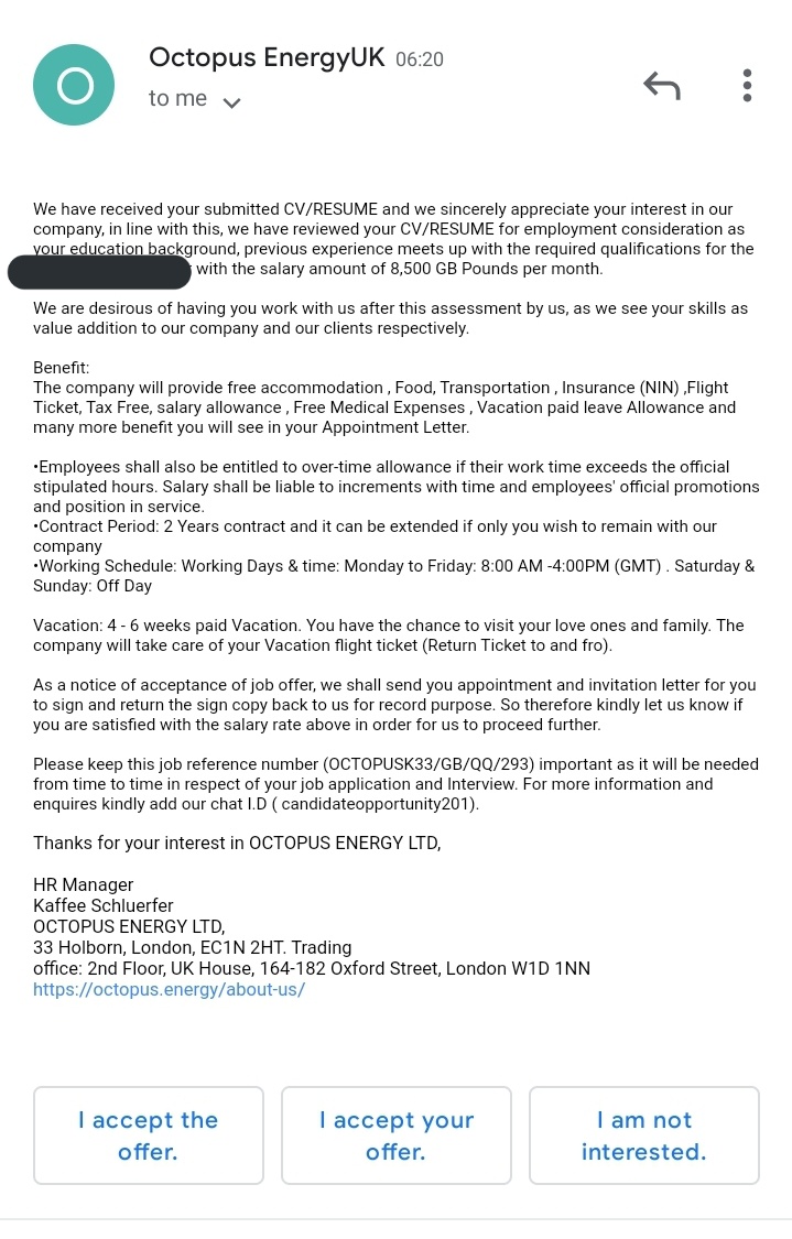 rate my job entitled