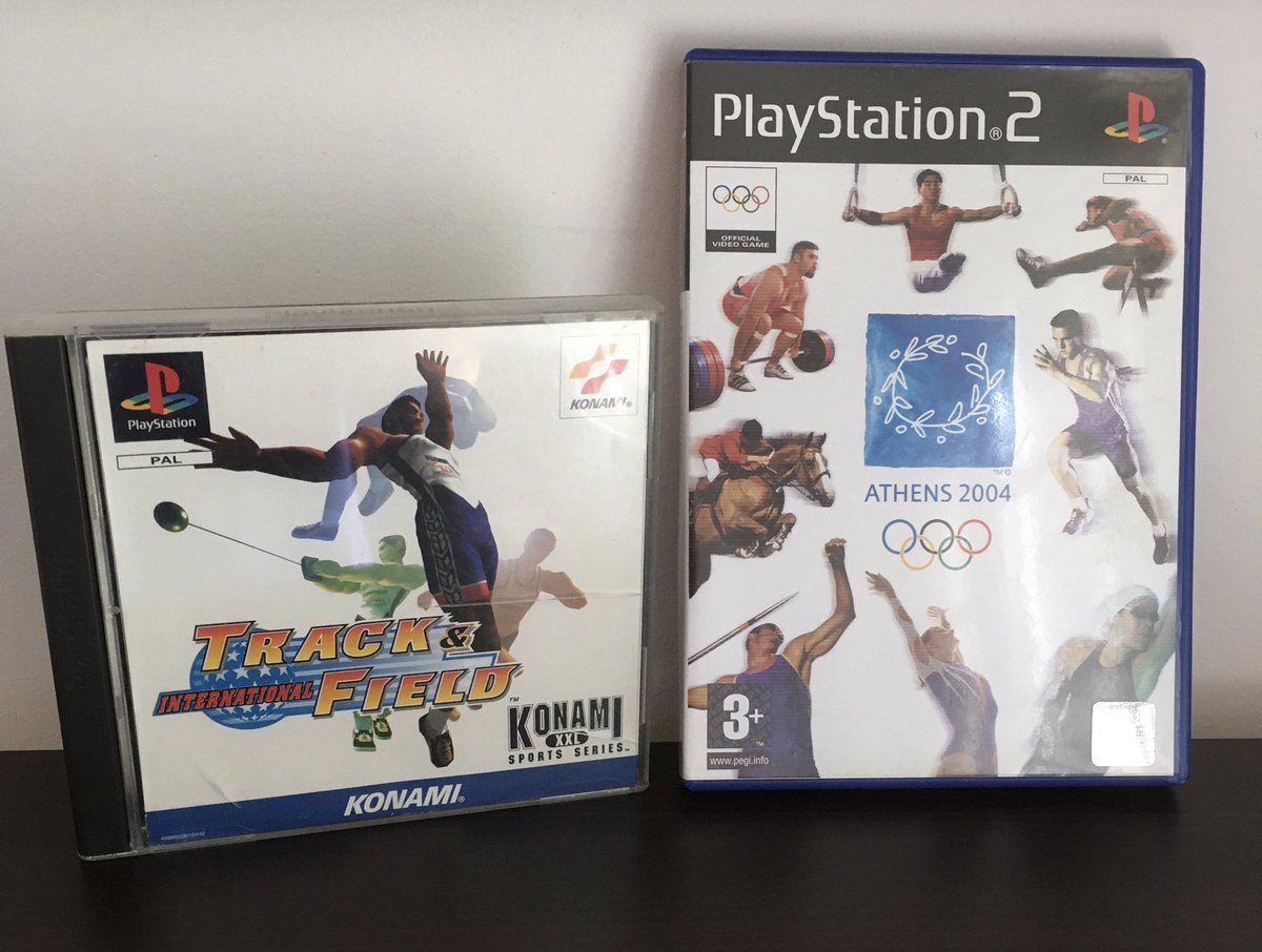 Comme à chaque olympiade, je les ressors par nostalgie et y joue quelques heures. Avant de les ranger et de les ressortir pour #Paris2024 #JeuxOlympiques