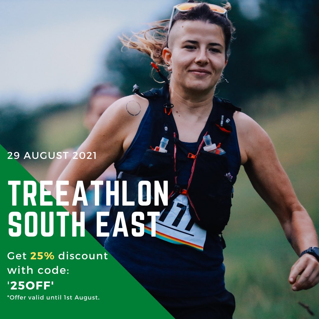 ToastAle's tweet photo. Do something epic for the planet & yourself. Sign up to #Treeathlon a duathlon race!
📅 Sunday 19 Aug 2021
🌳All proceeds go towards planting 10,000 trees
🎟️Get 25% discount off all races (until 1st Aug).
Click here to sign up 👉 https://t.co/gEdiNFhuEx #ClimateAction https://t.co/jcvkaj7ADR