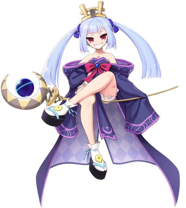 『スサノオ～日本神話RPG～』の仲間キャラ「ツクヨミ」です。
スサノオの姉でアマテラスの妹。
月の世界を治めていたが、高天原の異変を聞き百年ぶりに地上に降臨する。
#SUSANOH #日本神話RPG #ハチクマソフト 
