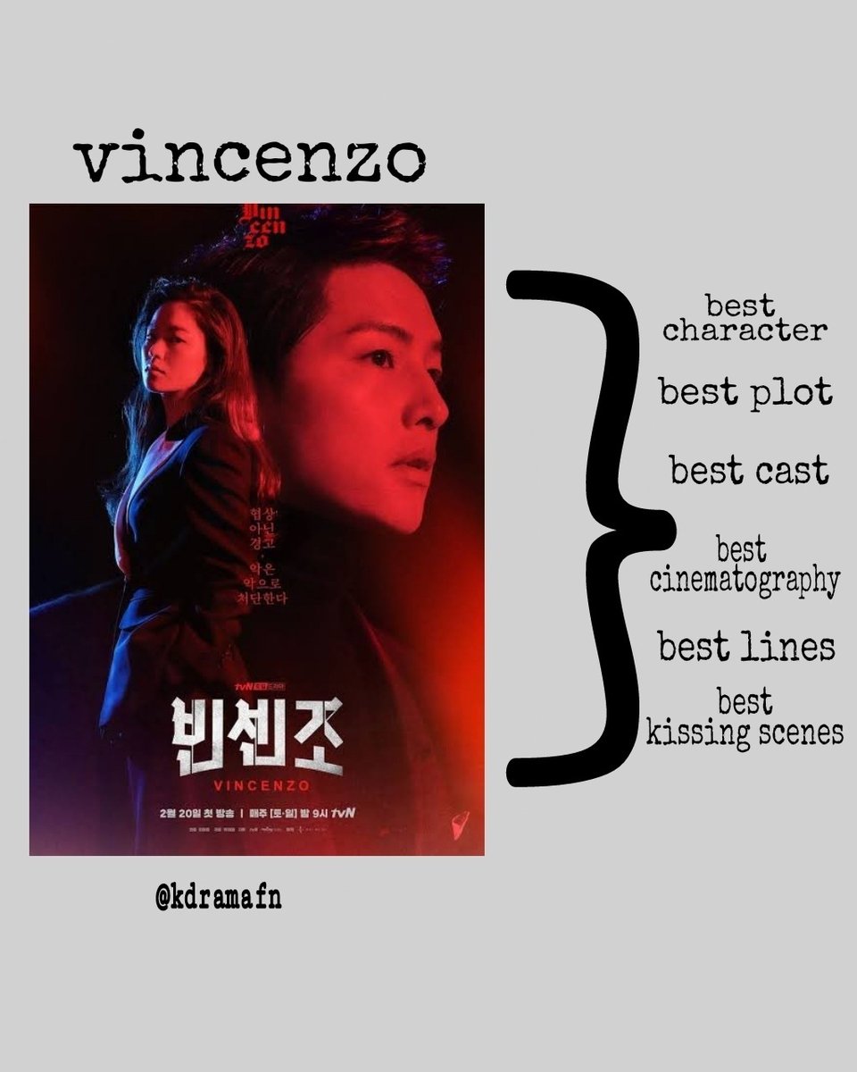kdramafn's tweet photo. VINCENZO supremacy!✨ https://t.co/hZ4DX8SylF