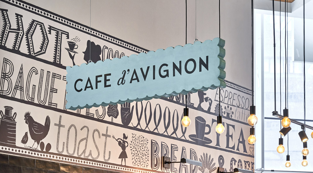Cafe d’Avignon Branding by Mucca &amp; Jeffrey Fisher dlvr.it/S4ZBNS