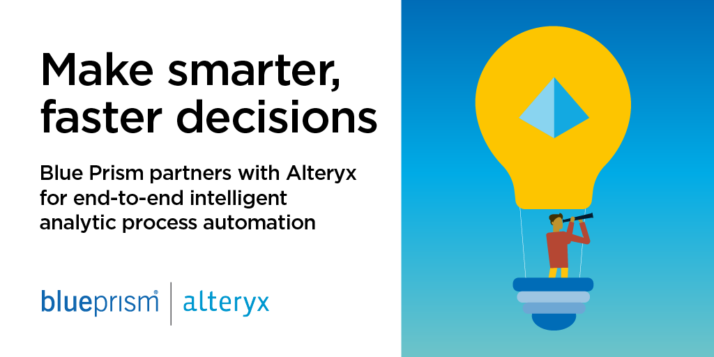 blue_prism's tweet photo. We’re excited to announce our premier Blue Prism Technology Alliance Partnership with @alteryx, which will drive faster and more reliable data analytics! 🔎💻 #DataAnalytics #Automation 

Learn more: https://t.co/VSctfBlSRH https://t.co/9JU4avljGM