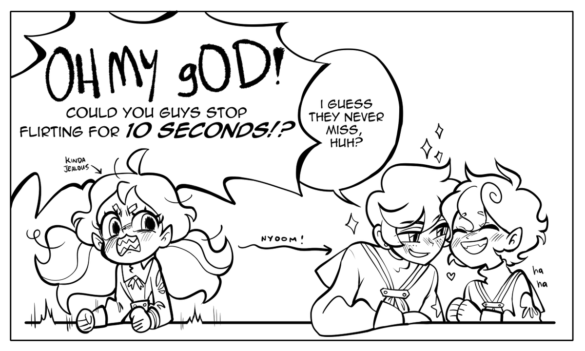 Character ships where every interaction/conversation sounds like flirting ( ͡☉ ͜ʖ ͡☉) 