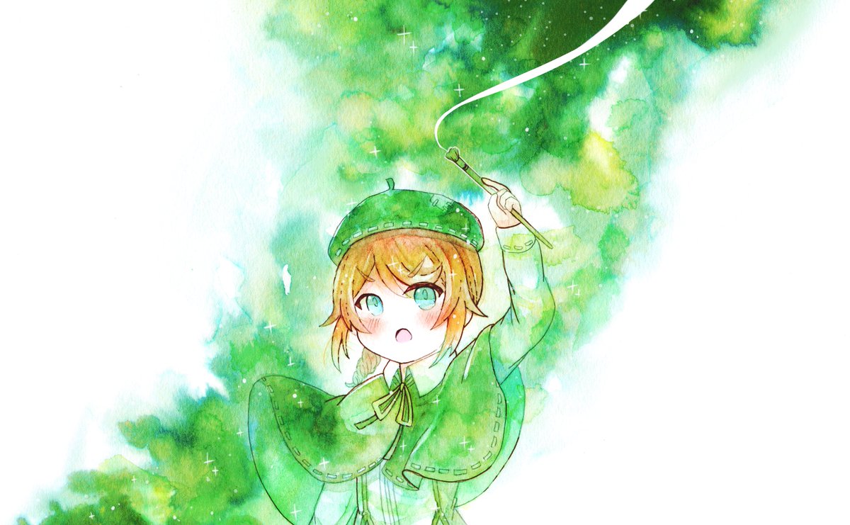 第五人格 第五人格イラスト 緑 をテーマに カラーインク 画家くん このはなぽうら 残狂エ27aのイラスト 第五人格 第五人格イラスト 緑 をテーマに カラーインク 画家くん このはなぽうら 残狂エ27aのイラスト