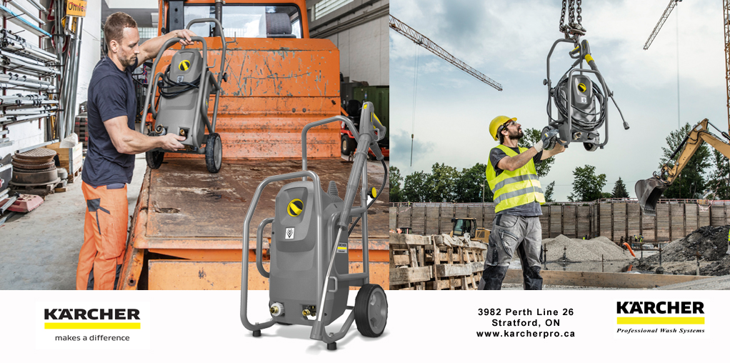 karcherprowash's tweet photo. NEW from Karcher, the rugged HD 3.0/20 M Cage is equipped with a powder-coated tubular steel frame which ensures that the high-pressure cleaner can be used in even the toughest applications without damage and a durable 3-piston axial pump with brass cylinder head #karcherprowash https://t.co/Q0WtFhbDBa