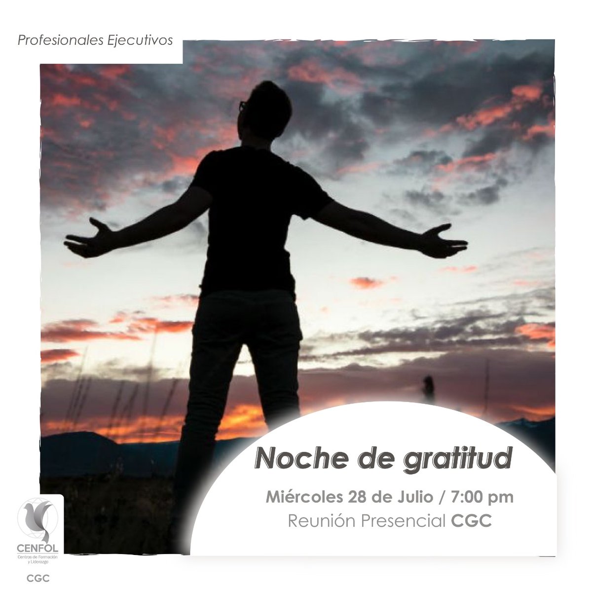 CenfolCGC's tweet photo. Movimiento de #ProfesionalesyEjecutivos 🔥🙏🏼

{HOY} ~NOCHE DE GRATITUD ~en nuestra nueva casa 🏠 #CGC (Centro para la Gran Comisión)

Te esperamos este y todos los miércoles a las ⏰ 7:00 p. m.
@cenfolpecpoblado 

#CenfolCGC
#TúTienesLaRespuestaQueAlguienNecesita https://t.co/AJ3QcXMk45