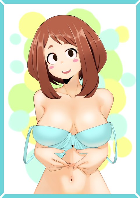 肌塗り練習
#麗日お茶子 