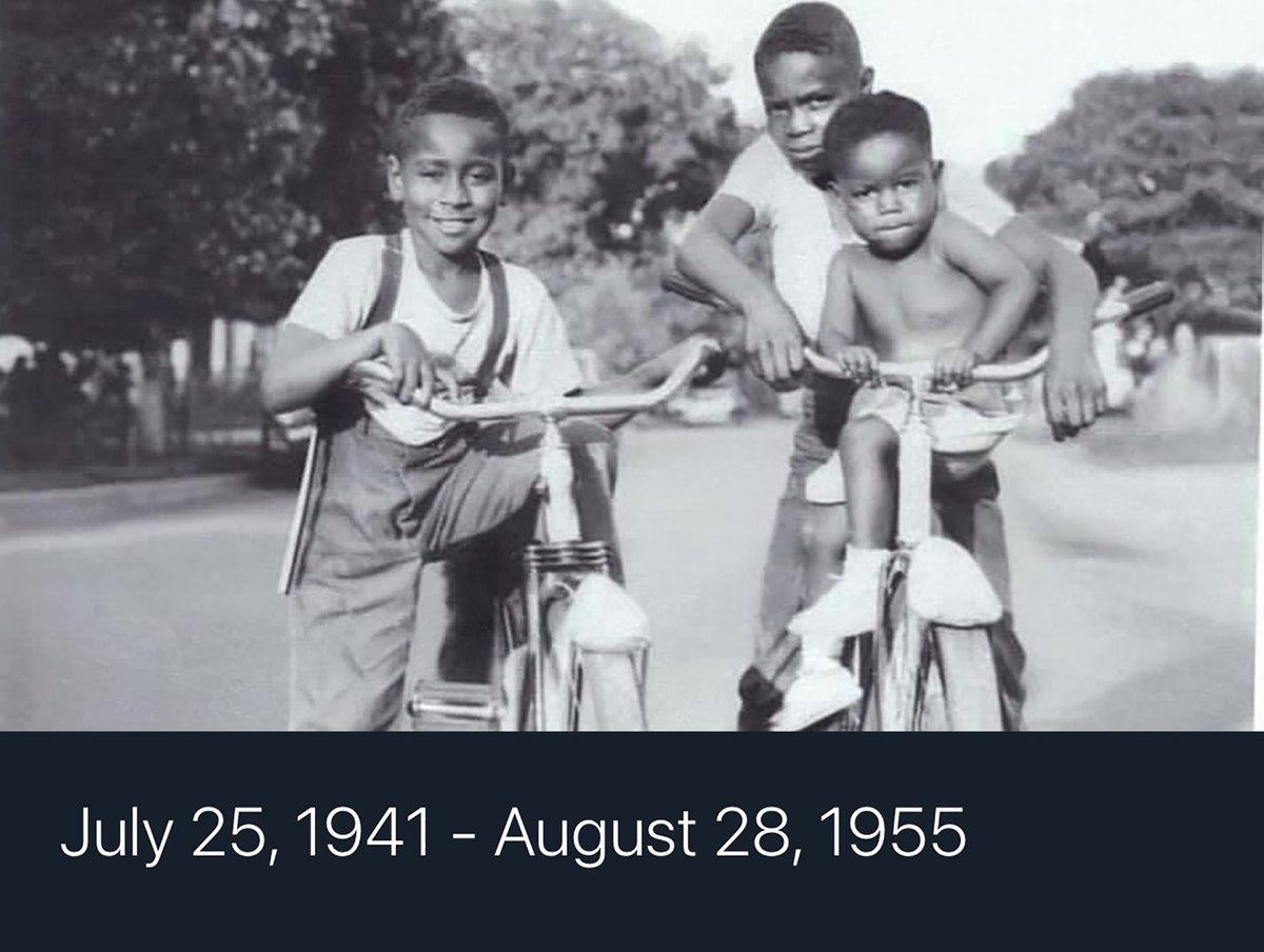 24Updatez's tweet image. Rare photo of Emmett Till  He would’ve turned 80 this week Rest Up 🙏🏿

🙏🏿Industry Updatez