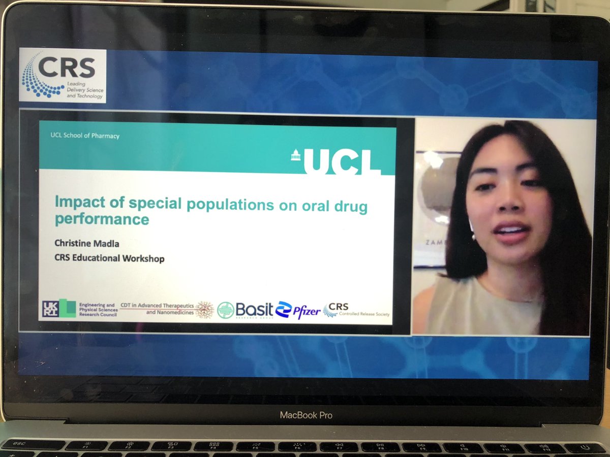cm_madla's tweet image. Presenting a higher level topic in the #crs2021 ageing workshop by focusing on the wider special population umbrella including #sexdifferences, #ethnicdifferences, local and systemic diseases and effects on drug performance // (10am EDT / 3pm BST)